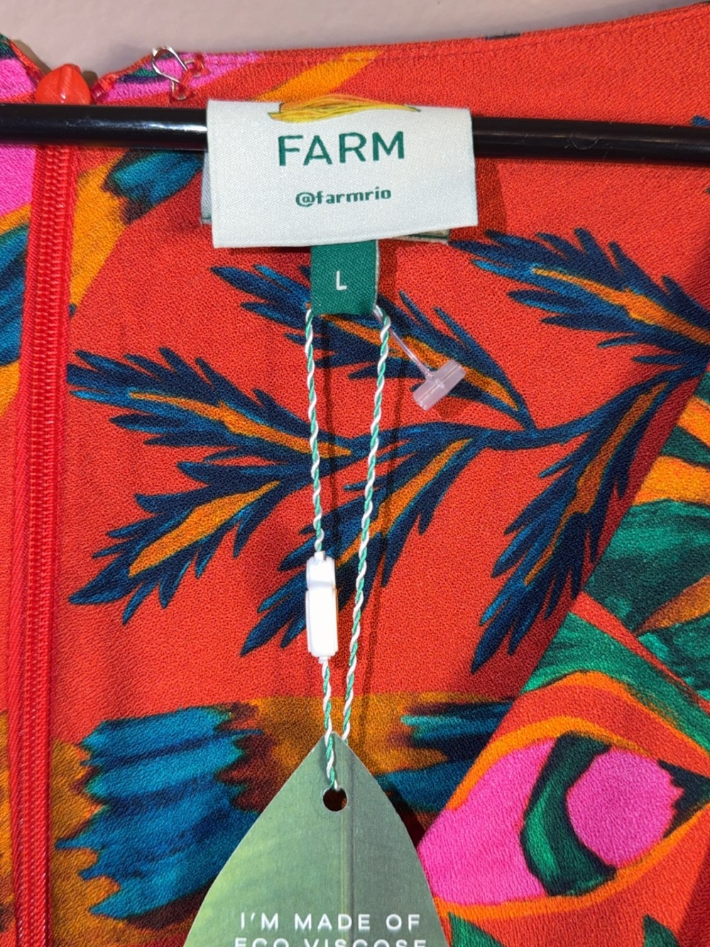 NWT FARM RIO  floral maxi Dress - Picture 5 of 6